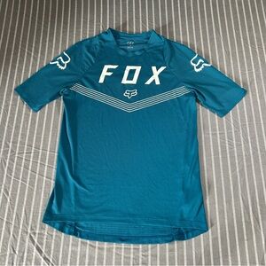 FOX DEFEND SS FINE LINE MAUI BLUE Men's Small